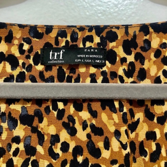 Zara TRF Leopard Blouse - Picture 3 of 4
